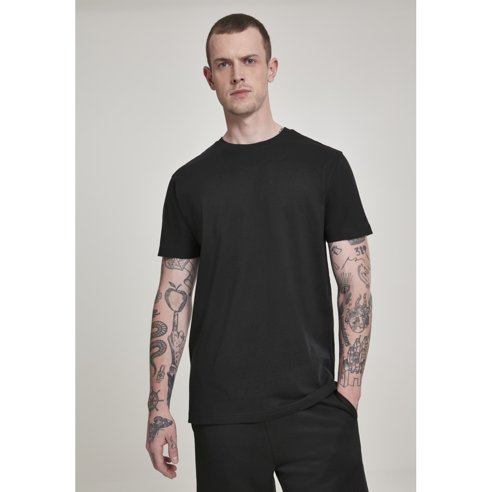 Urban Classics - Basic 6Pack Heren Tshirt - Zwart